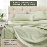 1500 Thread Count Egyptian Cotton Sateen Sheet Set