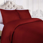 300 Thread Count Egyptian Cotton Stripe Duvet Cover