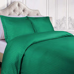 300 Thread Count Egyptian Cotton Stripe Duvet Cover