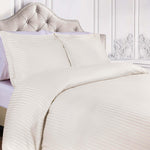 300 Thread Count Egyptian Cotton Stripe Duvet Cover