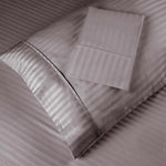 100% Egyptian Cotton 300 Thread Count Stripe Bed Pillowcase Set