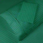 100% Egyptian Cotton 300 Thread Count Stripe Bed Pillowcase Set