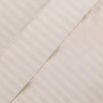 100% Egyptian Cotton 300 Thread Count Stripe Bed Pillowcase Set
