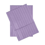 100% Egyptian Cotton 300 Thread Count Stripe Bed Pillowcase Set