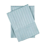 100% Egyptian Cotton 300 Thread Count Stripe Bed Pillowcase Set