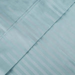 100% Egyptian Cotton 300 Thread Count Stripe Bed Pillowcase Set