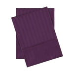 100% Egyptian Cotton 300 Thread Count Stripe Bed Pillowcase Set