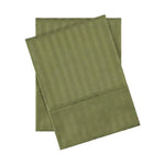 100% Egyptian Cotton 300 Thread Count Stripe Bed Pillowcase Set