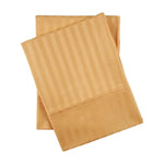 100% Egyptian Cotton 300 Thread Count Stripe Bed Pillowcase Set