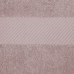 Egyptian Cotton Dobby Border Medium Weight Bath Towel Set of 4