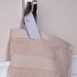 Egyptian Cotton Dobby Border Medium Weight Bath Towel Set of 4
