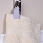 Egyptian Cotton Dobby Border Medium Weight Bath Towel Set of 4
