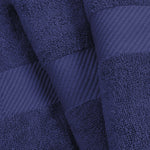 Egyptian Cotton Dobby Border Medium Weight Bath Towel Set of 4