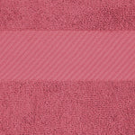 Egyptian Cotton Dobby Border Medium Weight Bath Towel Set of 4