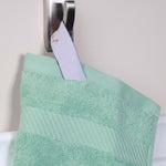 Egyptian Cotton Dobby Border Medium Weight Bath Towel Set of 4