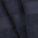 Egyptian Cotton Dobby Border Medium Weight Bath Towel Set of 4