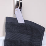Egyptian Cotton Dobby Border Medium Weight Bath Towel Set of 4