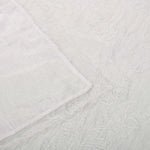 Embroidered Foliage Grommet Sheer Curtain Panel Set