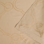 Embroidered Moroccan Trellis Sheer Grommet Curtain Panel Set