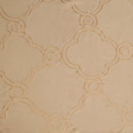 Embroidered Moroccan Trellis Sheer Grommet Curtain Panel Set