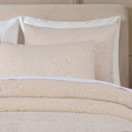 Superior Enzy Medium Weight Floral Matelasse Bedspread Pillow Sham Set