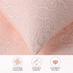 Superior Enzy Medium Weight Floral Matelasse Bedspread Pillow Sham Set