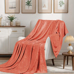 Superior Fleece Plush Medium Weight Fluffy Soft Decorative Blanket