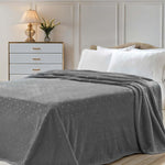 Superior Fleece Plush Medium Weight Fluffy Soft Decorative Blanket