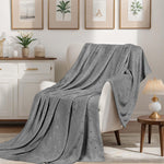 Superior Fleece Plush Medium Weight Fluffy Soft Decorative Blanket