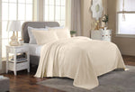 Superior Florin Cotton Jacquard Scrolling Medallion Bedspread Set