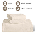 Superior Florin Cotton Jacquard Scrolling Medallion Bedspread Set