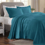 Superior Florin Cotton Jacquard Scrolling Medallion Bedspread Set