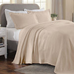 Superior Florin Cotton Jacquard Scrolling Medallion Bedspread Set