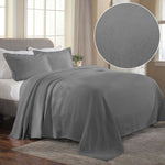Superior Florin Cotton Jacquard Scrolling Medallion Bedspread Set
