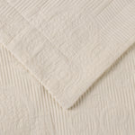 Superior Florin Cotton Jacquard Scrolling Medallion Bedspread Set