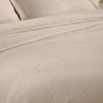Superior Florin Cotton Jacquard Scrolling Medallion Bedspread Set