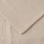 Superior Florin Cotton Jacquard Scrolling Medallion Bedspread Set