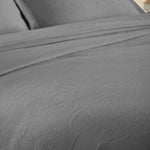 Superior Florin Cotton Jacquard Scrolling Medallion Bedspread Set