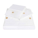 100% Organic Cotton Crisp Percale Duvet Cover Set