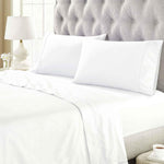 Superior Gina Organic Cotton 300 Thread Count Percale Fitted Bed Sheet