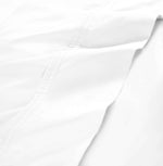 Superior Gina Organic Cotton 300 Thread Count Percale Flat Bed Sheet