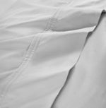 Superior Gina Organic Cotton 300 Thread Count Percale Flat Bed Sheet