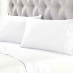 Superior Gina Organic Cotton 300 Thread Count Pillowcases, Set of 2