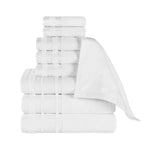 Superior Hays Cotton Medium Weight 9 Piece Assorted Bathroom Towel Set