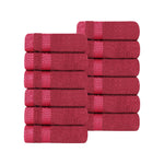 Superior Hays Cotton Medium Weight Soft Face Towel Washcloth Set of 12