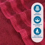 Superior Hays Cotton Medium Weight Soft Face Towel Washcloth Set of 12