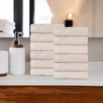 Superior Hays Cotton Medium Weight Soft Face Towel Washcloth Set of 12
