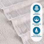Superior Hays Cotton Medium Weight Soft Face Towel Washcloth Set of 12