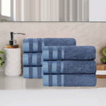 Superior Hays Cotton Medium Weight Soft Hand Towel Set of 6