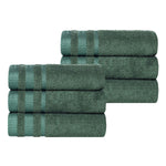 Superior Hays Cotton Medium Weight Soft Hand Towel Set of 6